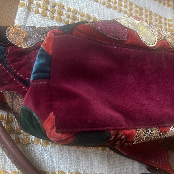 Lucky Brand Patchwork Hobo Satchel - Picture 12 of 15